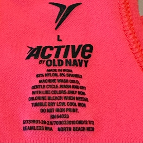 Old Navy Active Sports Bra Athletic Top Nylon & Spandex Size Large - Picture 11 of 13